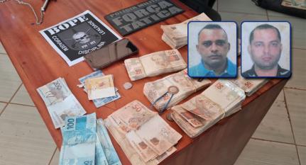 Polícia recupera 43 mil, identifica mortos e procura 4 assaltantes de cooperativas