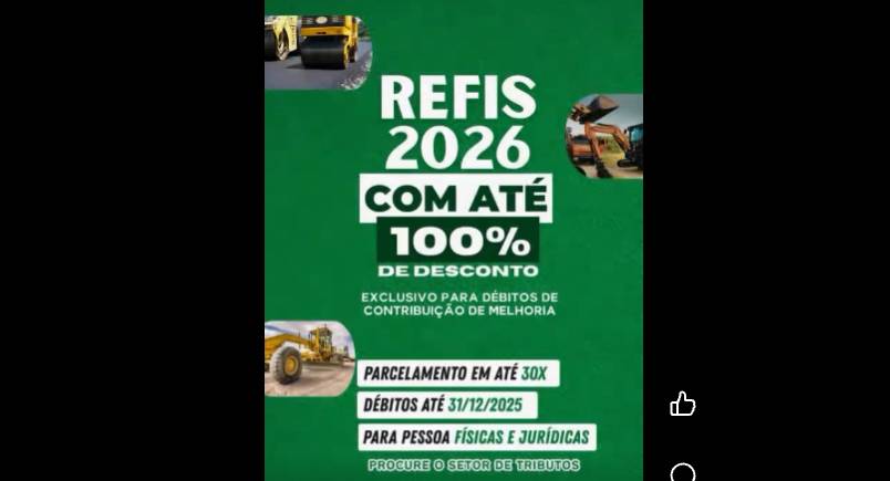 Itanhangá: Contribuintes tem até a proxima sexta-feira dia 31/07, para aderir ao REFIS
