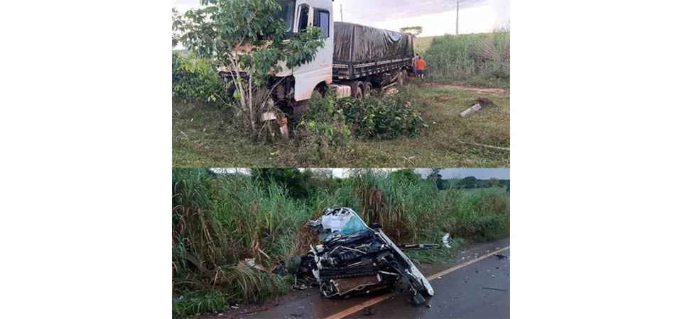 Brasnorte: Grave acidente na MT-170 deixa duas vítimas fatais