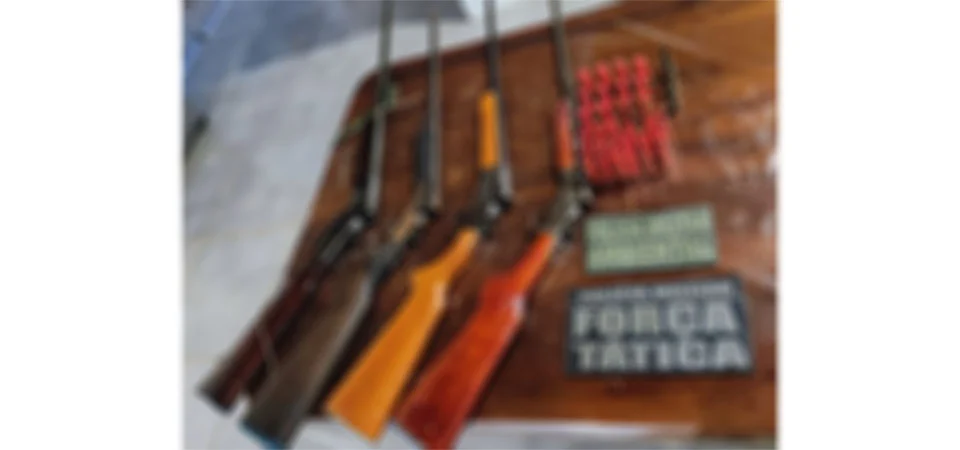 Forças policiais de MT apreenderam mais de 13 mil armas de fogo ilegais entre 2019 e 2024