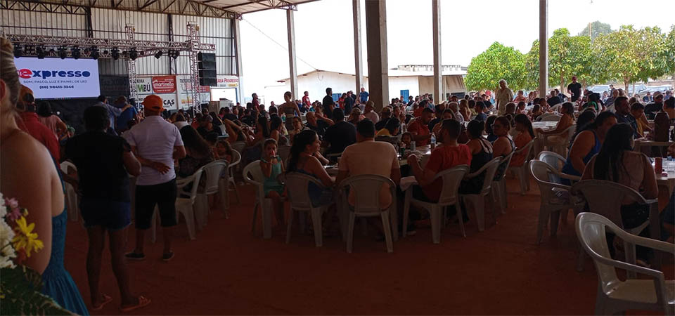 Itanhangá: Festa de Nossa Senhora de Aparecida em Simione; veja os ganhadores da rifa. Fotos e vídeos