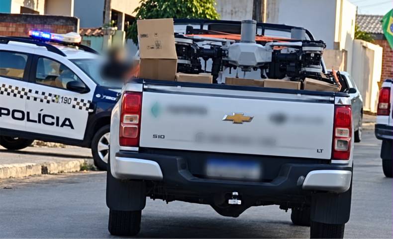 PM recupera 90% de drones furtados de empresa; prejuízo passava de R$ 1 milhão