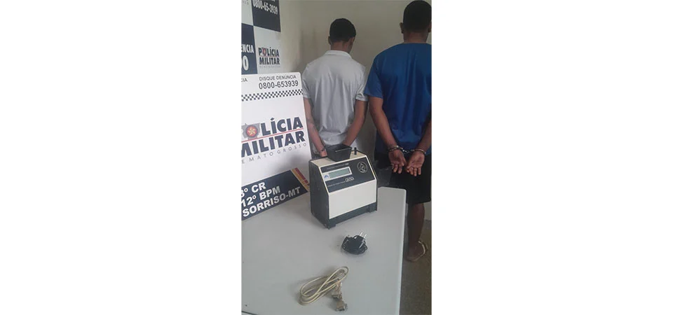 Funcionário e ex-funcionário de empresa são presos por furtar equipamentos e tentar vender pela internet