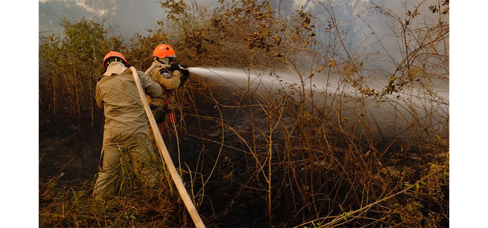 Itanhangá: Fogo continua e preocupa proprietários na região de Simione