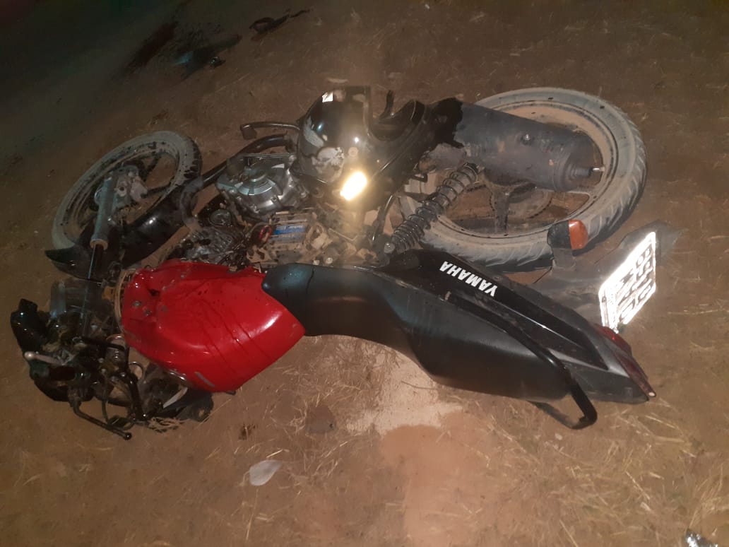 Duas motos batem e dois perdem a vida