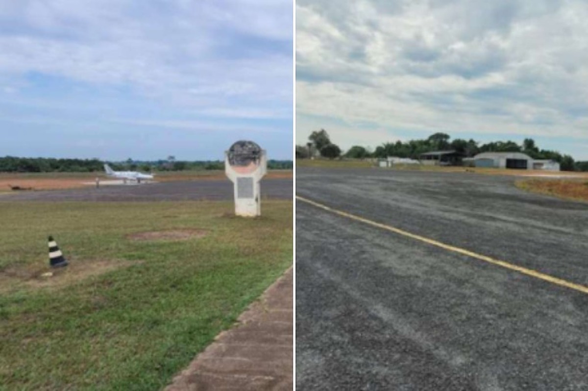 Juína: por conta de falhas em estrutura e gestão Justiça manda regularizar aeroporto