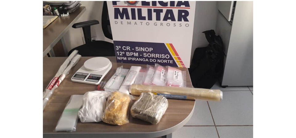 Ipiranga: PM apreende cocaína, pasta base e maconha após monitorar suspeito