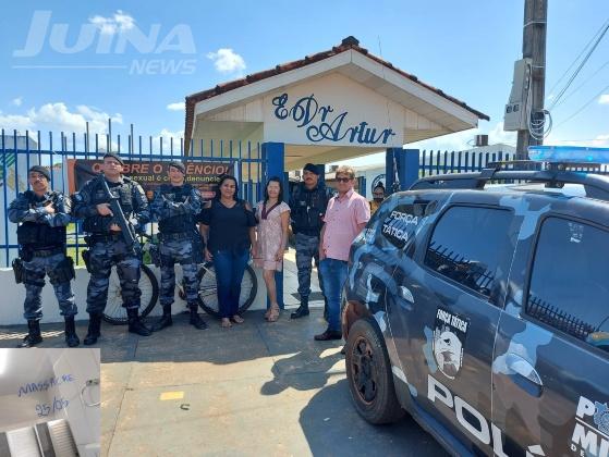 Ameaça de “massacre” em escola estadual mobiliza polícias