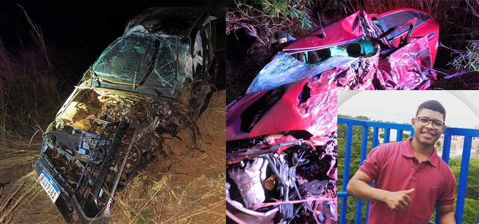 Itanhangá: Acidente entre Ônix e Hilux tira a vida de jovem de 22 anos